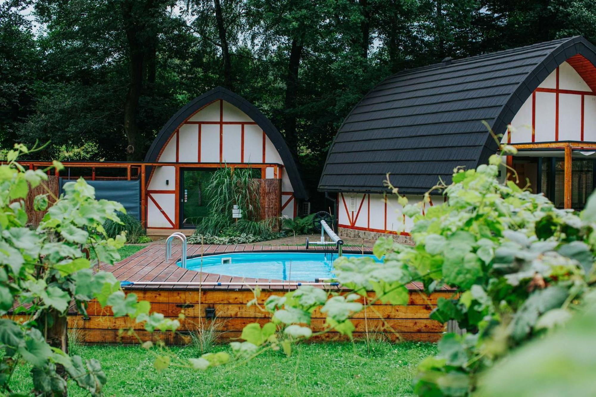 Sen I Wino, Domki Na Winnicy Ze Strefa Spa Żywiec Esterno foto