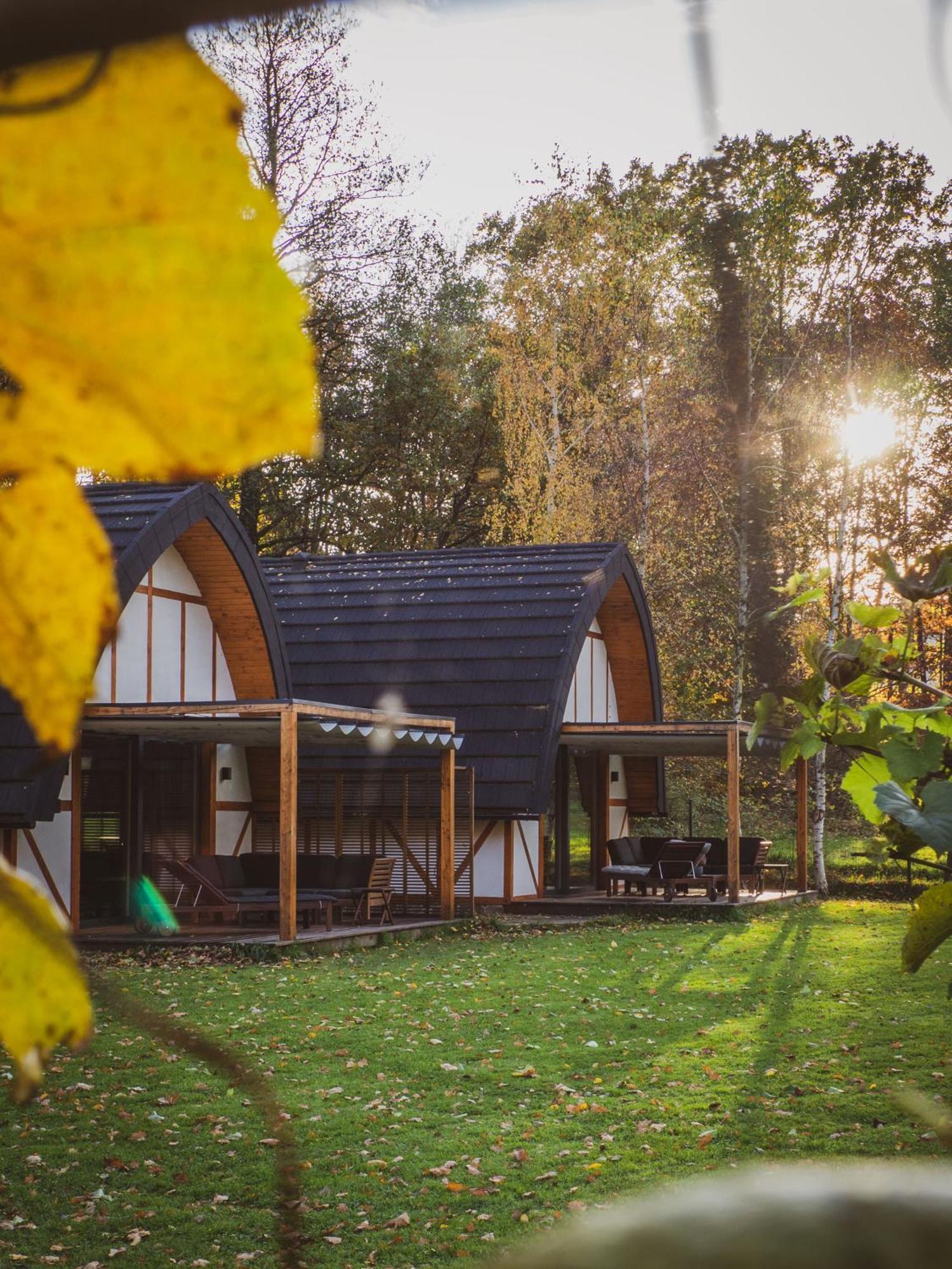 Sen I Wino, Domki Na Winnicy Ze Strefa Spa Żywiec Esterno foto